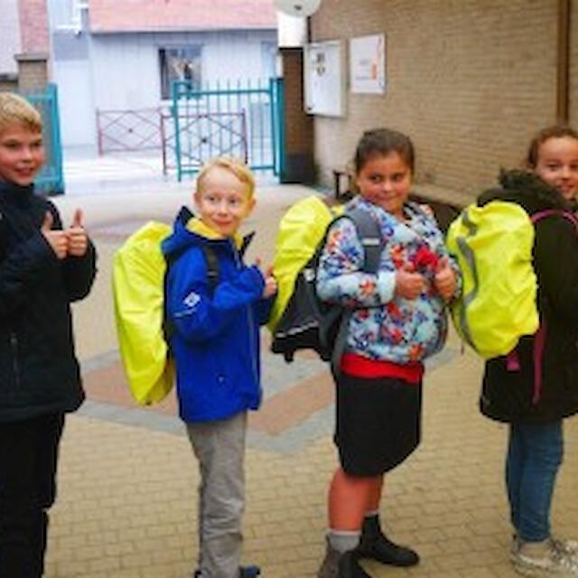 Afbeelding fotogalerij Kiwanis Aalter Baekeland Rugcovers - lagere scholen